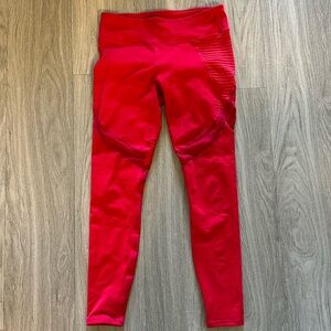 Red, Small, Fabletics leggings